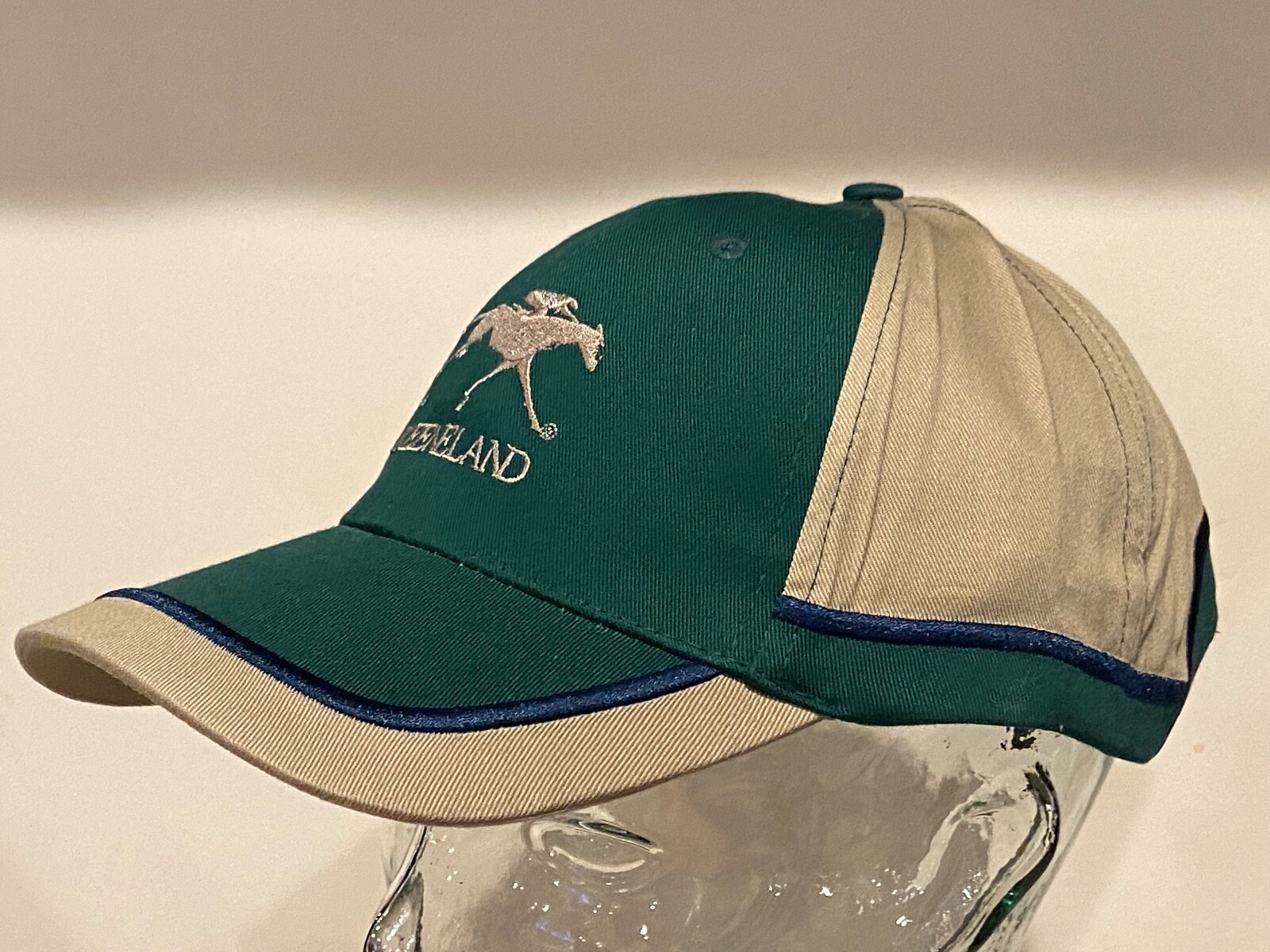 Keeneland Racetrack Horse Racing Harness Lexington Kentucky Golf Hat