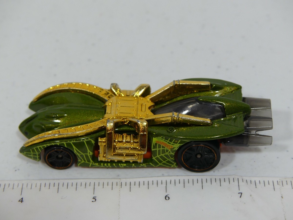 2014 Hot Wheels Arachnorod Car Diecast Green HW City Street Beast