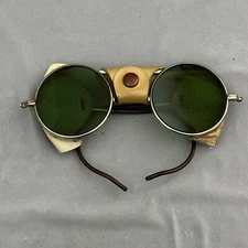 Vintage Green MSA Safety Glasses Steampunk