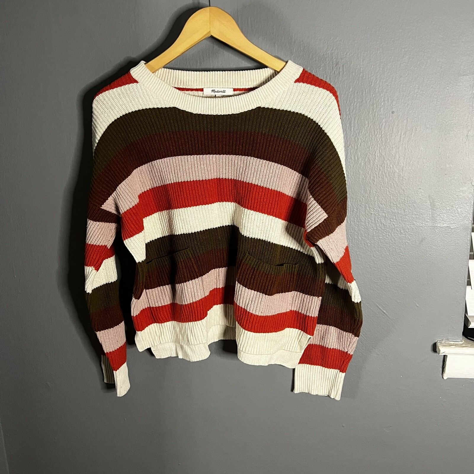 Madewell Patch Pocket Pullover Women's Sweater in… - image 3