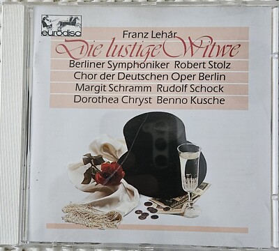 LeharL Die Lustige Witwe (Eurodisc 258 372) Robert Stolz