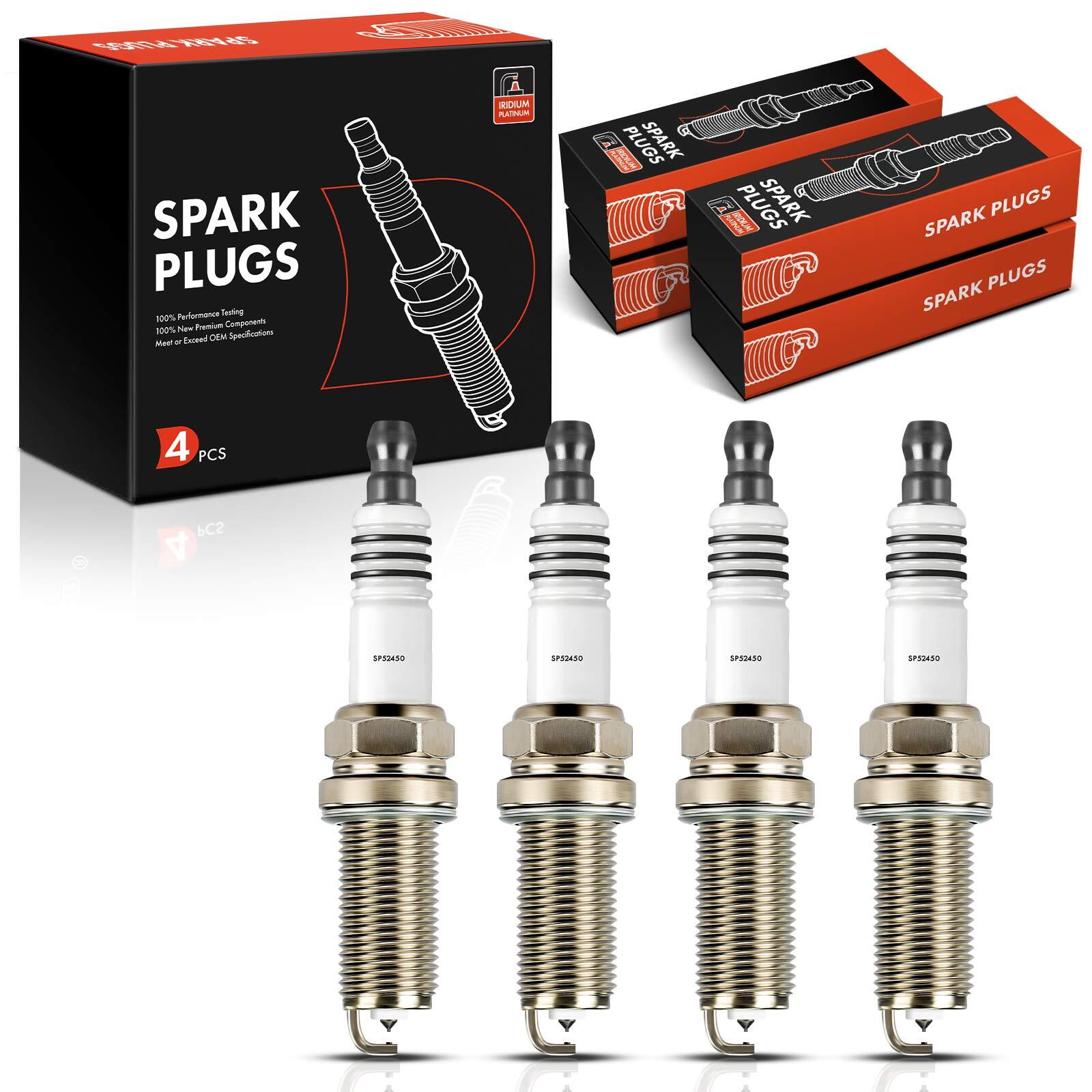 4pcs Iridium  Platinum Spark Plugs for Subaru WRX STI 19-20 Mitsubishi Lancer