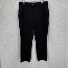 Babaton Aritzia Trousers Mid Rise Straight Leg Soft Stretch Black Size12