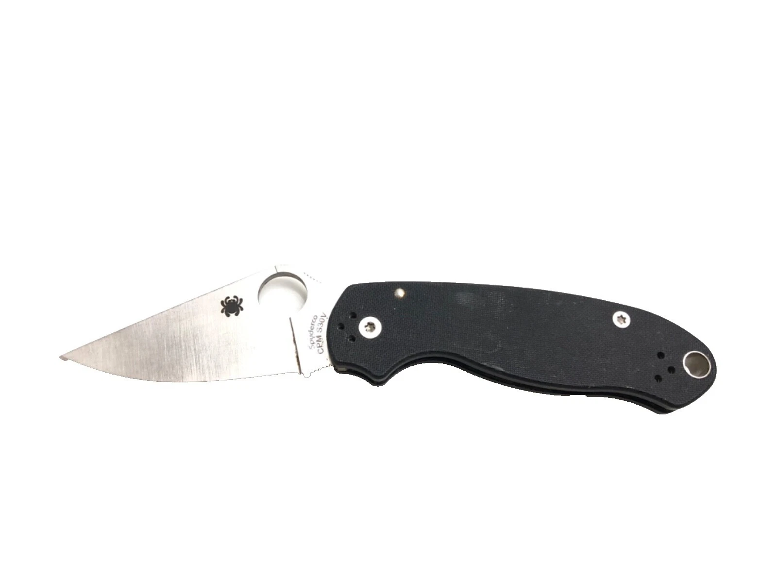 Hoja de acero inoxidable Spyderco cuchillos Vintage