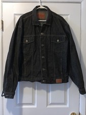 VINTAGE GUESS 2XL JEAN JACKET MADE IN USA