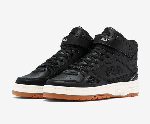 Zapatos informales medios FILA para hombre Teratach 600 - negros/blancos - tallas 8,5 estilo retro - Imagen 4 de 19