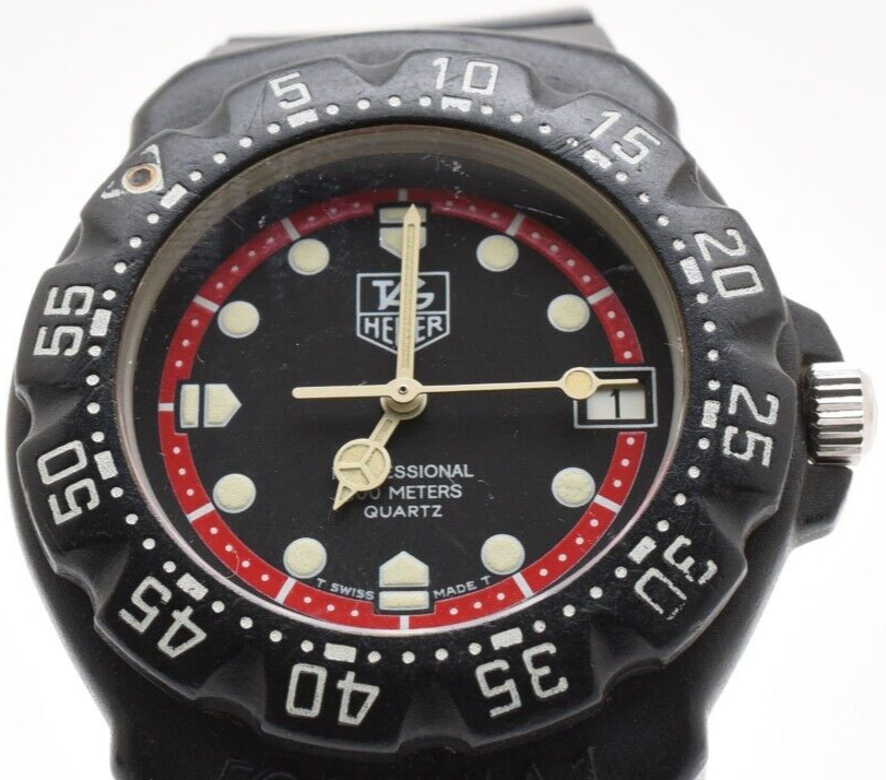 Vintage Tag Heuer Formula 1 383.513/1 PROFESSIONAL 200METERS 