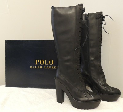 ralph lauren tall boots