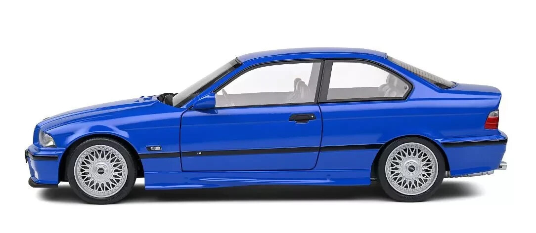 SOLiDO 1/18 BMW E36 COUPE M3 カスタム 1/18 BMW M3 E36 Coupe Santorin (Blue) 1996 Diecast Model Car By