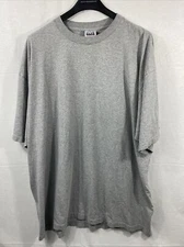 Vintage Pro Club Blank Shirt Mens 3XL Gray Heavy Weight Shirt Sleeve Made USA