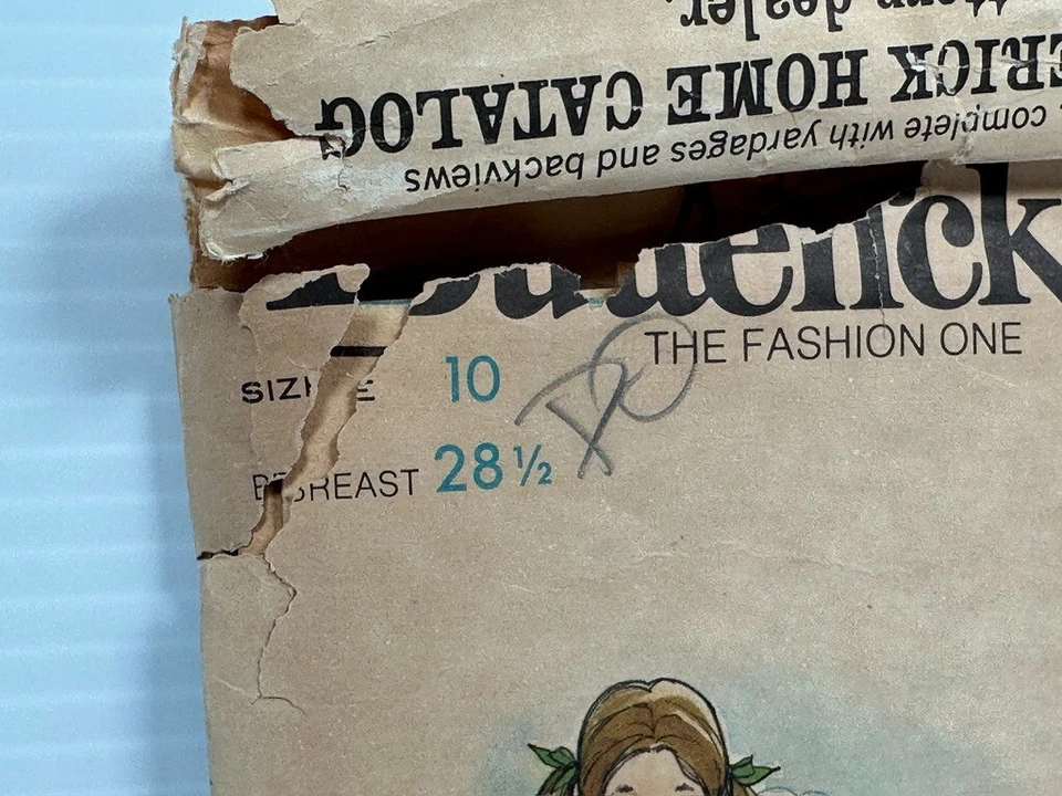 6 Vintage Girls Miss Teen Butterick Simplicity Sewing Patterns CUT Sz 4-14 Child - Image 3 of 4