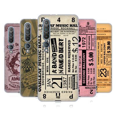 HEAD CASE DESIGNS TICKETS SOFT GEL CASE FOR XIAOMI PHONES