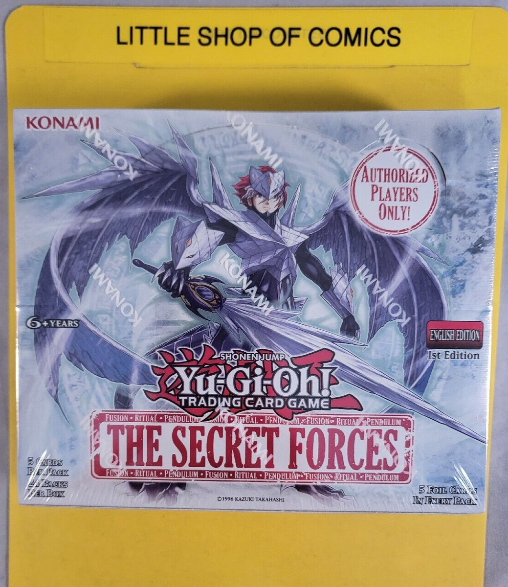 the secret forces booster box Yu-Gi-Oh! The Secret Forces Booster Box 1st Edition 24 Packs Sealed