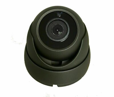 1080P Security Camera 2.8mm Fixed Lens Dome Work With HD TVI CVI AHD CVBS Black