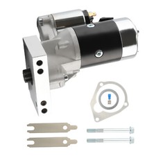 Starter Fit For Chevy Sbc Bbc 305 350 Chrome 3hp High Torque 18493 For Chevrolet