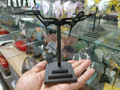 Special combination bracket for alloy metal wings stand-Size adjustable