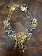 Lunch At The Ritz JUNGLE NECKLACE; NEW/ NEVER WORN!!  RARE!!