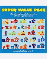 Alphabet Robots Toys ABC Learning Lakeshore Education NO BOX 100 Complete Set