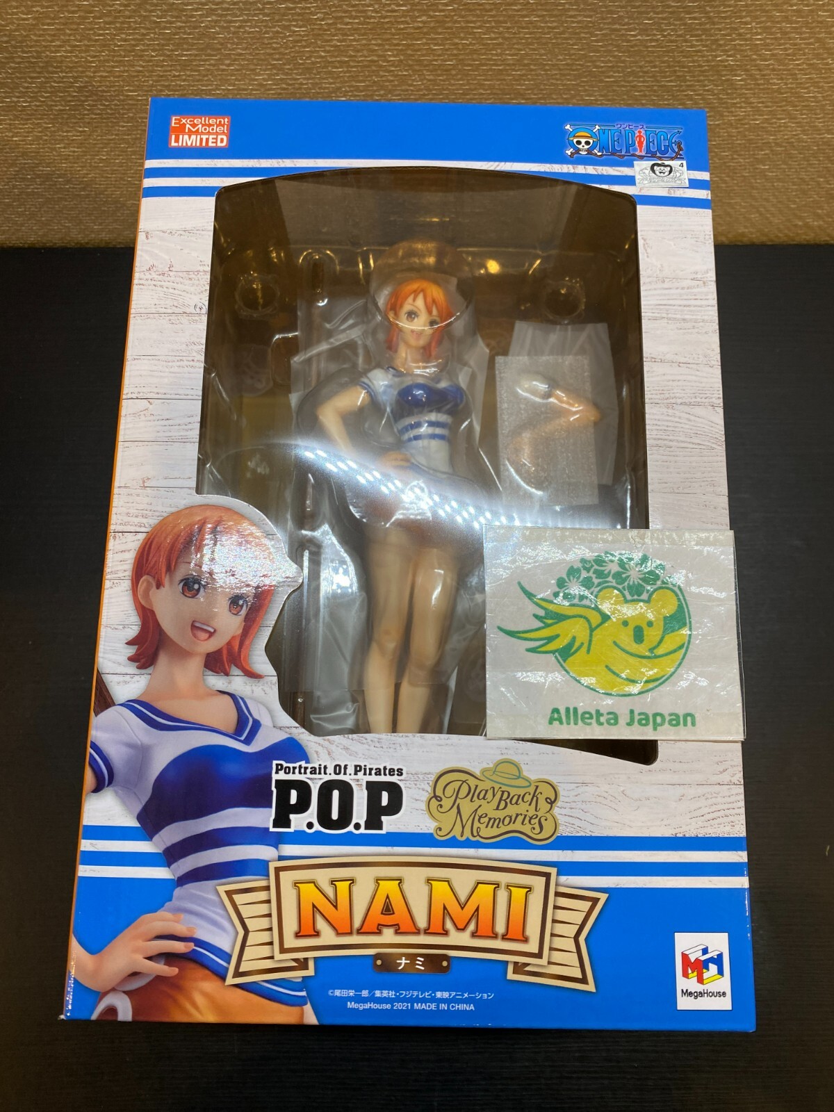 Portrait.Of.Pirates One Piece Playback Memories MegaHouse Nami figure Anime Toy