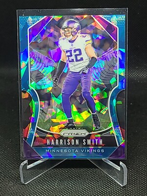 2019 Prizm Blue Ice Harrison Smith 39/99 #131 Vikings
