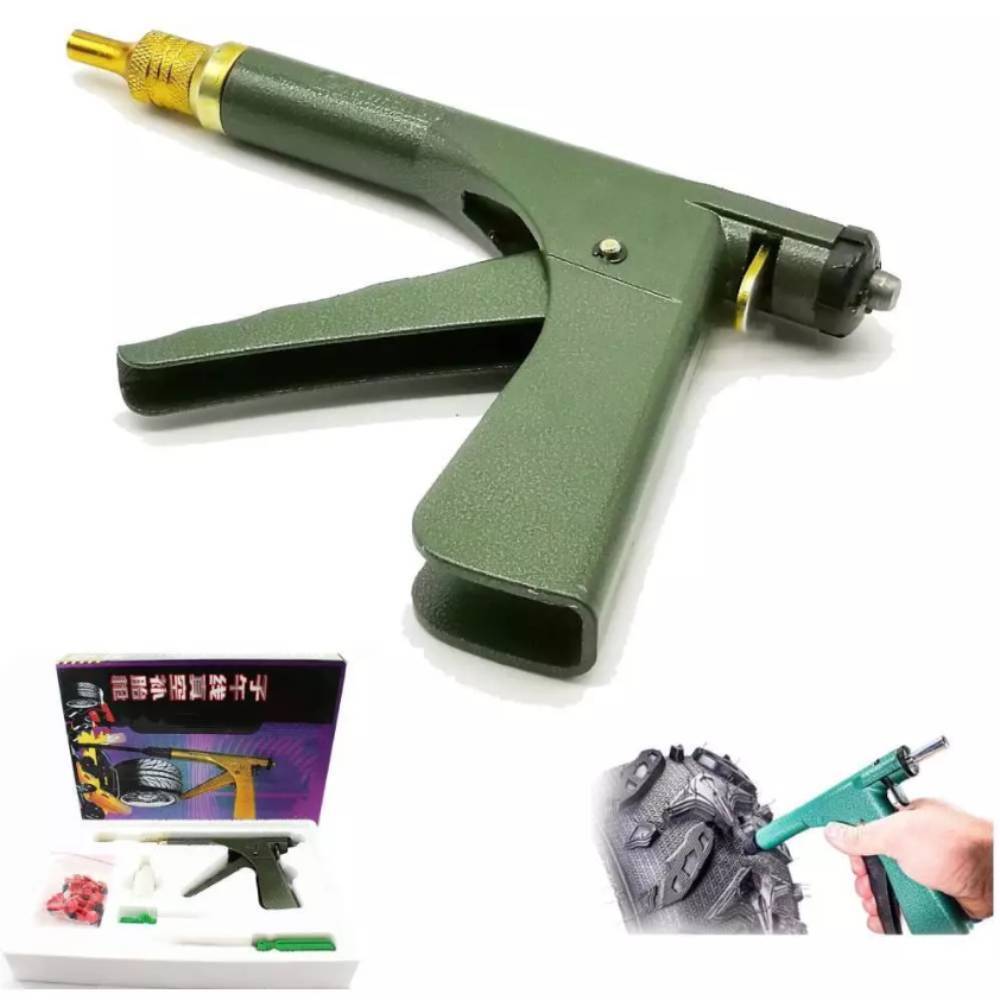 Kit Riparazione Pneumatici Glorivox Rapid Plug 2.0 - Tappi A Fungo Per Forature, Automatico E Portatile - Foto 7