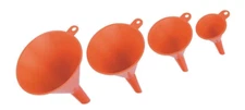 4 PIECES OIL FUNNEL SET PLASTIC - KINGMAN