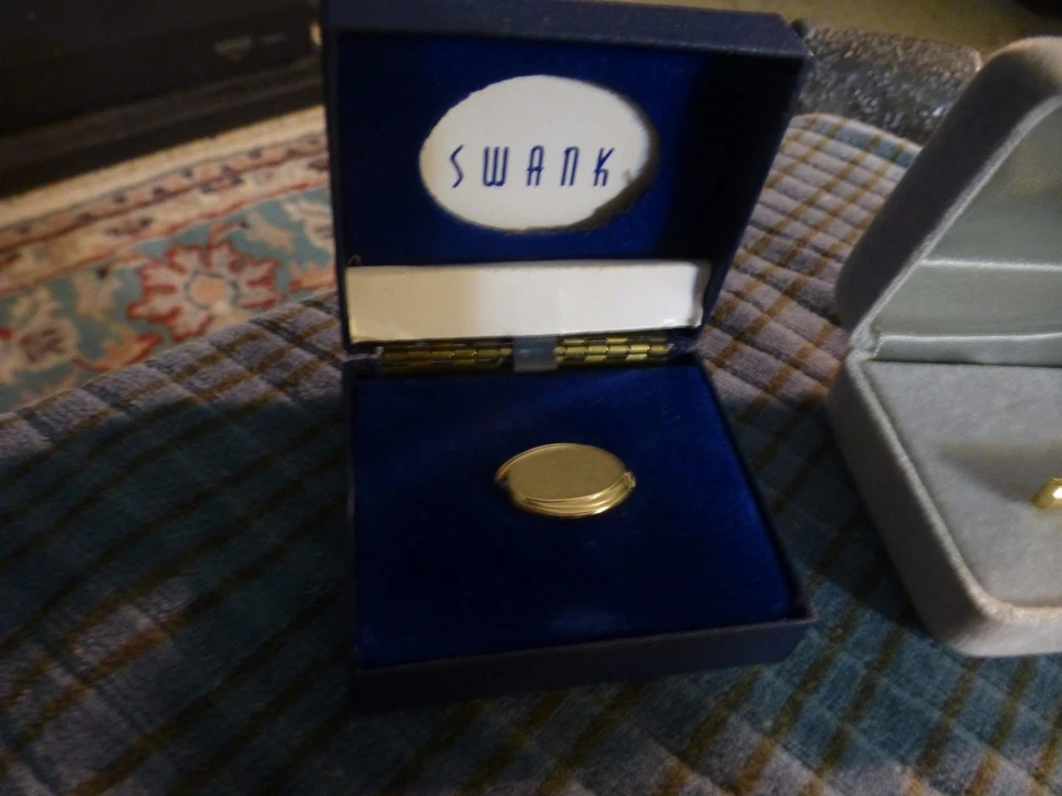 Vintage SWANK ANSON ECT Silver & Gold Tone Tie Tack & Clip Lot Of 14 Pieces VG ! - Image 4 of 4