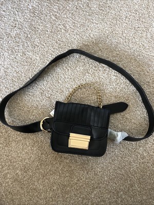 small black belt bag
