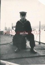Foto, Sdt. der NVA, Matrosen auf dem Schiff 4, DDR 1966, 5026-778