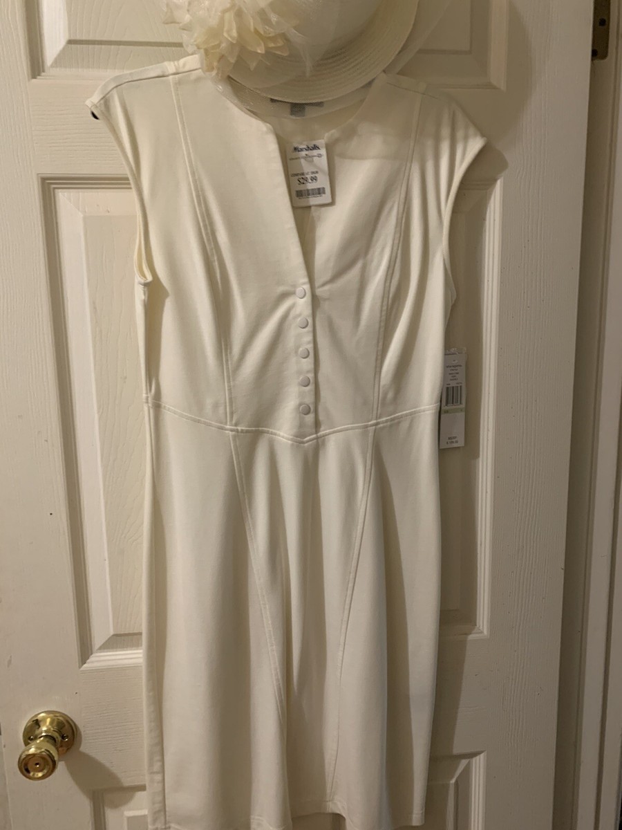Soft Ponte Knit Cream/ Ivory Dress Sz 4 NWT | eBay Soft Ponte Knit Cream/ Ivory Dress Sz 4 NWT | eBay