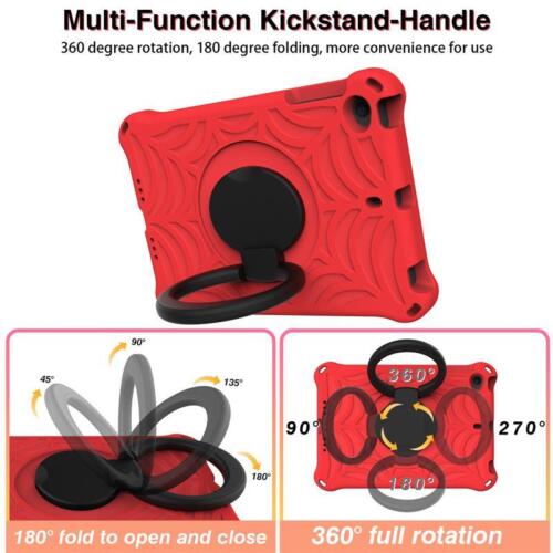 Strap Case For iPad mini 2 3 4 5 EVA FOAM Shockproof Kids Heavy Duty Ring Cover - Picture 20 of 28