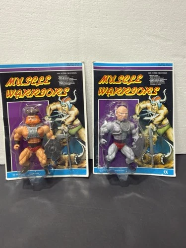Muscle Warriors Sungold Galaxy Warrior Action Figure Motu Vintage KO