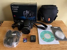 Panasonic LUMIX DMC-FZ28 10.1MP Digital Camera with Case, Memory Card, Box.