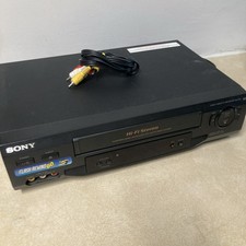 Sony SLV-N51 VCR Video Cassette Recorder Hi-Fi Stereo 4 Head No Remote Tested