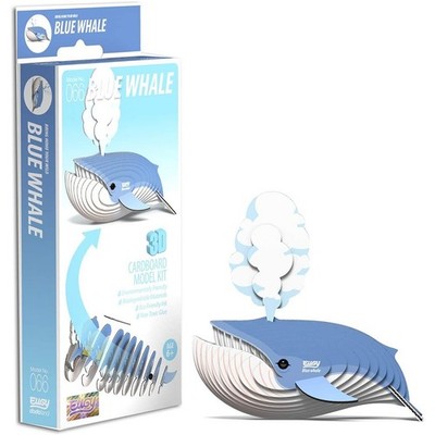 EUGY Blauwal 3D Bastelset