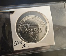 Great Find! Rare Vintage 1997 Silver IN n OUT Burger Collectible Coin