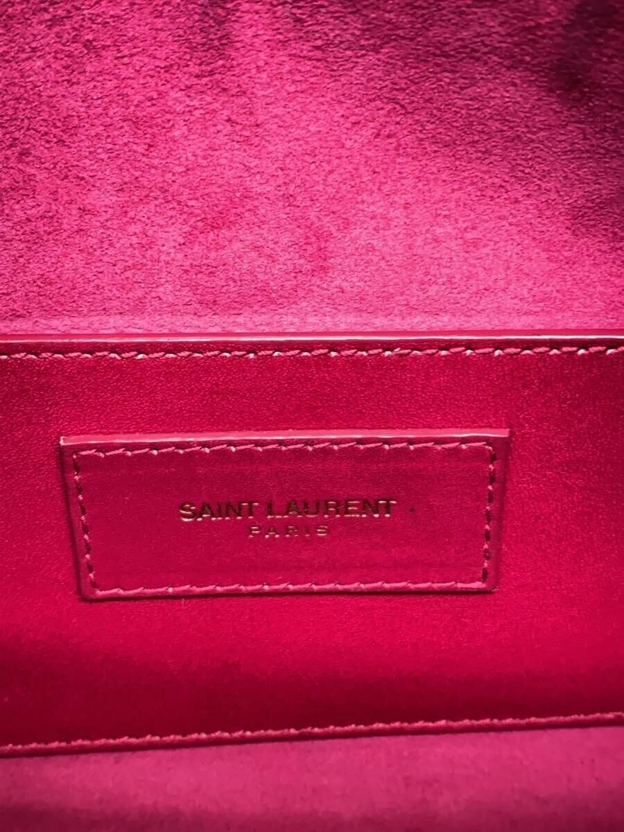 Borsa a mano SAINT LAURENT borsetta bambino tracolla pelle rosa 330958 usata