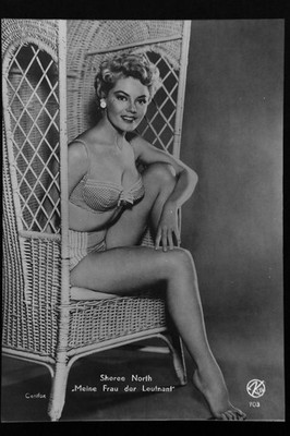 Sheree North Film Still Pin-Up The Lieutenant Wore Skirts c.1950 Glass Negative