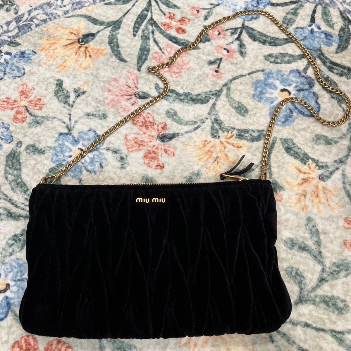 Miu Miu Bags & Women's Velvet Exterior for sale | eBay