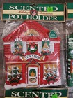Lot Of 5 Christmas/Holiday Pot holders/Scented/Village/Cats/Cinnamon/Pine/Hearts — photo 3