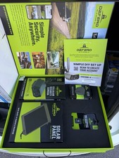 Set 4 items Tactacam Defend cellular Camera, Solar Panel, 32gb card, battery