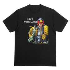 Judge Dredd Comic Book Tshirt