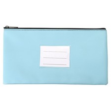 11 x 6" Soldi Banca Deposito Borsa con Cerniera,per Ufficio Viaggi,Cielo Blu