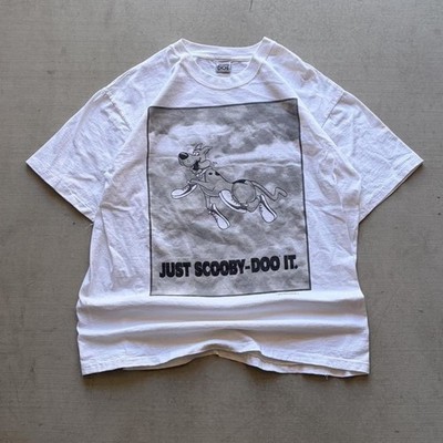 90 s John Doe Scooby-Doo Graphic T-Shirt Men's Crew Neck Cotton Short Sleeve