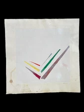 Modern Art Screenprinting Embossed Print