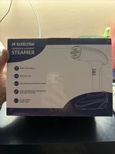 NTAYDZSW Powerful Handheld Garment Fabric Steamer 1800W 300ml Tank - 120V Black