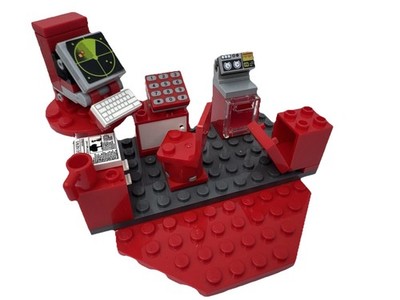 LEGO Office Desk Swivel Chair Coffee Mug PC Desktop Computer City Science Lab #4