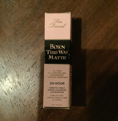 Too Faced Born This Way Matte Full Coverage Oil-Free Foundation Ganache 1.0 oz