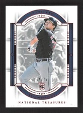 Kyle Manzardo 2024 Panini National Treasures Red #/75 Rookie #74