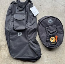 NWT Centaur Bag Set: Helmet bag, Tall Boot Black